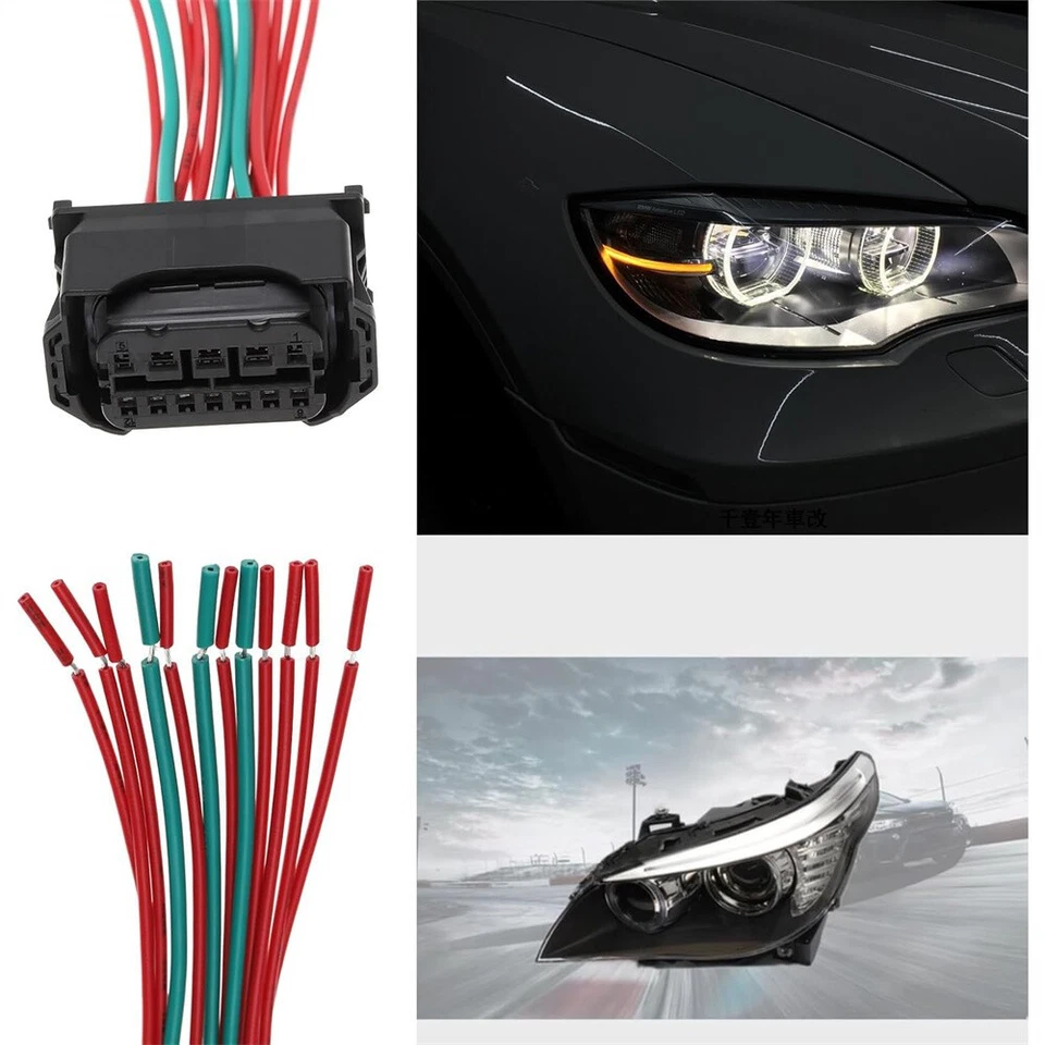 Arnés de cables conector enchufe lámpara faro enchufe para BMW serie X1-X7 MINI Z4 Foto 3 de 4