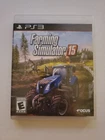 Farming Simulator 15 (Sony PlayStation 3, 2015) CIB Complete Tested Clean Disc!