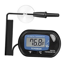 1-Pack LCD Digital Aquarium Thermometer Fish Tank Water Terrarium 1 pack
