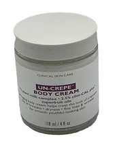 Peter Thomas Roth UN-CREPE Body Cream 118 ml 4 oz Glass Container