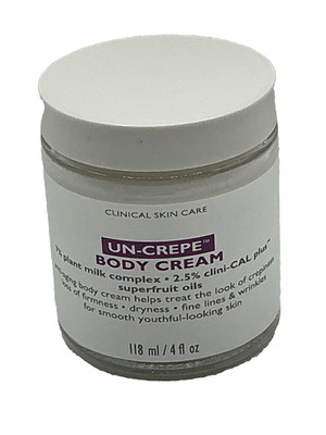 Peter Thomas Roth UN-CREPE Body Cream 118 ml 4 oz Glass Container