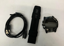 Garmin Fenix 5X Sapphire 51mm Slate gray Stainless Steel w/ black band m1689