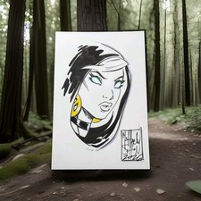 Storm X-MEN 11×7 Original Sketch Art Signed by Artist Matthew Sutton | eBay US (Buy It Now)