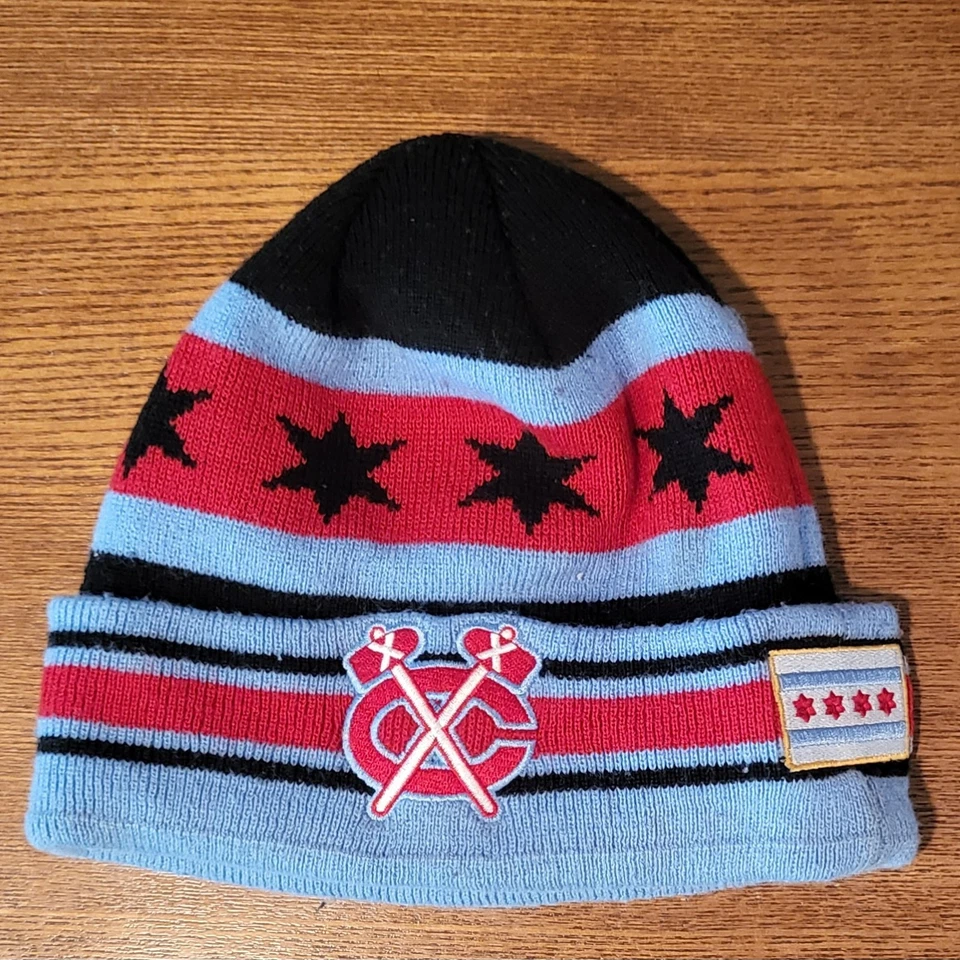 Gorro Chicago Blackhawks New Era City Flag Foto 3 de 4