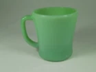 Vintage Fire King Jadeite D Coffee Tea 8 oz. Mug.