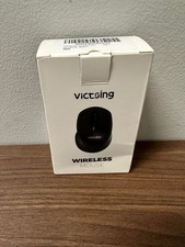 Victsing Wireless Black Mini Mouse Receiver Inside Battery Compartment