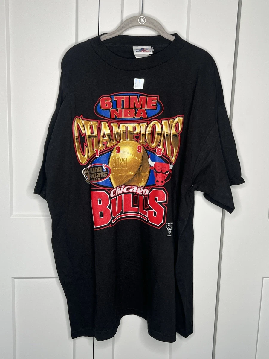 NBA ビンテージ　ブルズ　tシャツ　優勝記念　マイケルジョーダン 激レア】NBA シカゴブルズ1996年黄金世代優勝Tシャツ マイケル