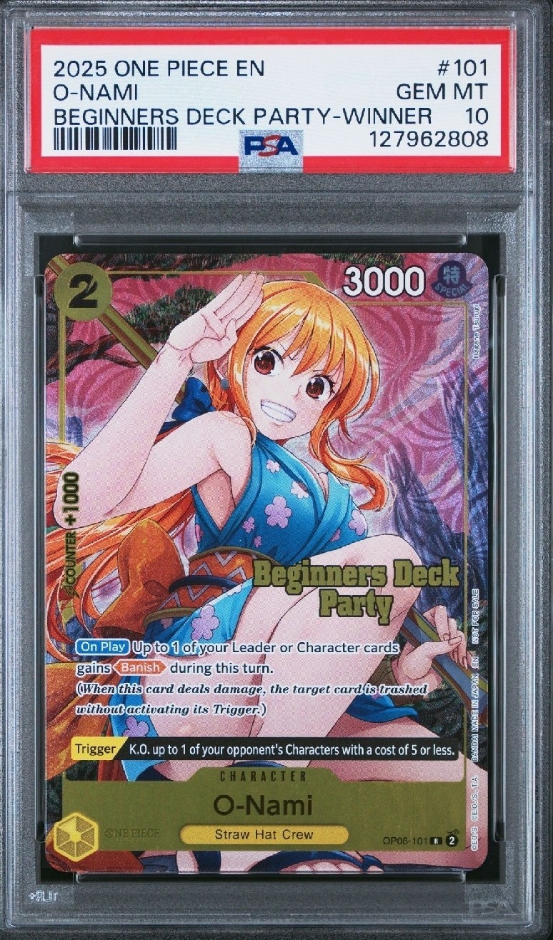 O-Nami (Beginners Deck Party [ST-23] - [ST-28] Winner Pack) OP06-101 One...