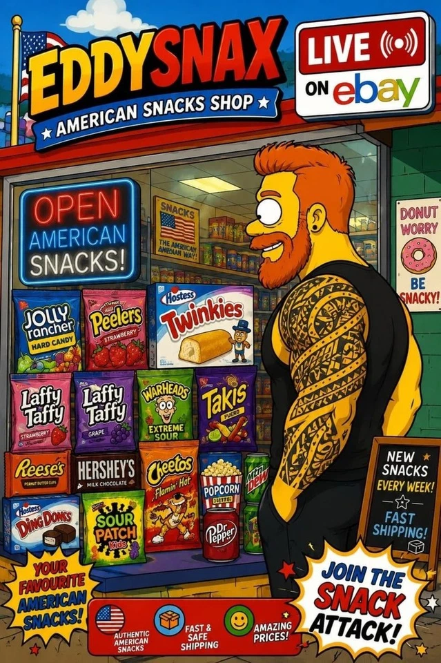 🦅🇺🇸 Taste America One Snack at a Time! 🍫🍿 Twinkies - £2 starts !!