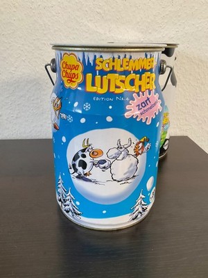 Chupa Chups - Blechdose/Eimer - Milchkanne - Edition Nr.4 - Leer -  1998