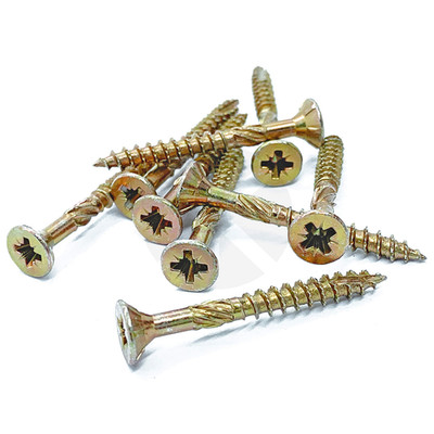 PREMIUM HOLZSCHRAUBEN, SCHNEIDERGEWINDE, POZI CSK, SPECTRE TIMBERFIX 360 GOLD