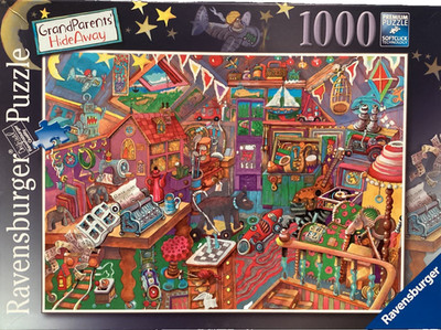 Ravensburger 1000 pc Grandparents' Hideaway 2023 jigsaw puzzle HTF