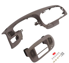 97-03 Ford F150 Expedition Dash Instrument Panel Trim  Center Radio Bezel Brown