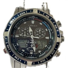 Orologio da uomo Citizen Eco-Drive Skyhawk Promaster Chronograph Silver usato