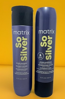 Matrix Total Results So Silver Shampoo and Conditioner 10.1 oz Set