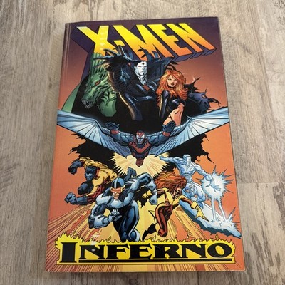 Marvel X-Men: Inferno, Claremont, Chris, July 2000 SPINE SPLIT