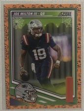 2025 Panini Score-A-Treat Football Joe Milton III Card #28 Patriots