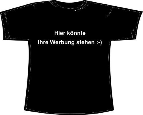 Mallorca Gaudishirt Malle Party Fun Shirt "Hier könnte Ihre Werbung stehen :-)" - Bild 1 von 1