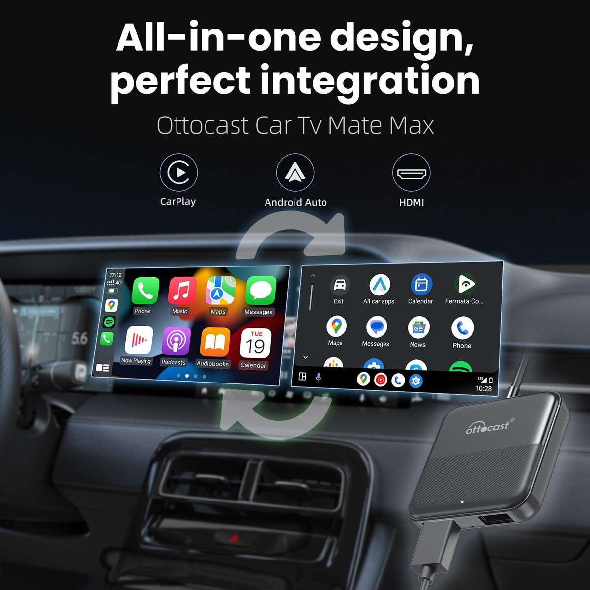 Ottocast ExpreCar TV Mate Max HDMI Multimedia Player Car for Fire