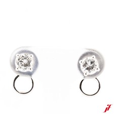 Solitär-Ohrstecker 18K Gold  2 Brillanten 0,70 TW/vvs1  Wert = 4.200,- €