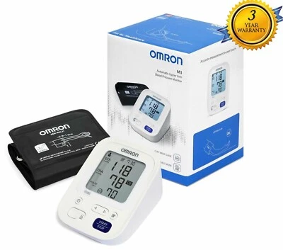 Omron M3 Digital Blood Pressure Monitor Intellisense Upper Arm BPM HEM7154 - E