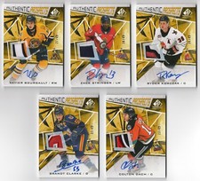 2021-22 SP Game-Used SPGU CHL Gold Patch Autograph #/49 Pick From List !!