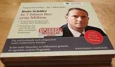 Bodo Schäfer In 7 Jahren die erste Million CD Audio Seminar Training 4 CDs Neu