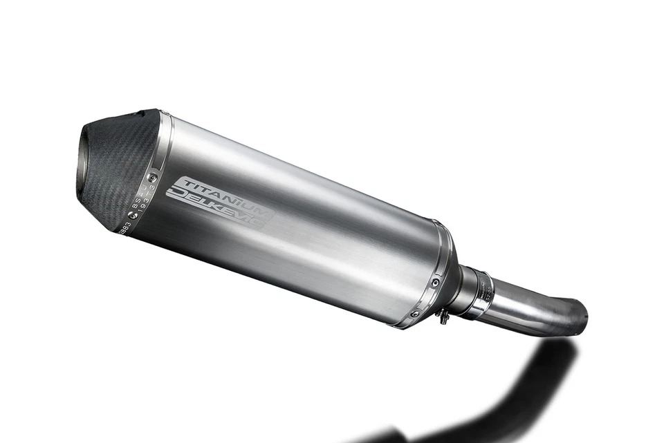 Silenciador de escape de titanio X-Oval 13,5" para Suzuki GSR750 11-16 GSX-S750 15-19 Foto 4 de 4