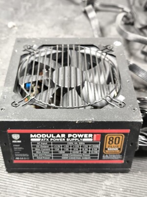 Modular 500W ATX Power Supply - Used, Signs of Use, No Accessories