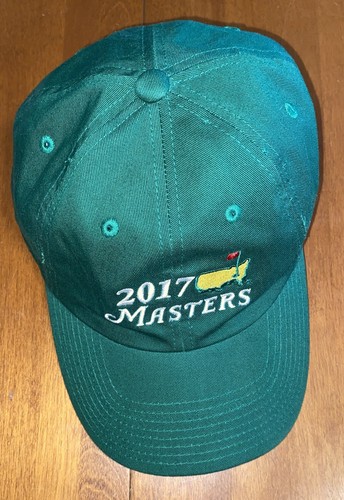 Masters Classic Green Embroidered Ball Cap American Needle 2017 Strapback READ - Picture 4 of 19