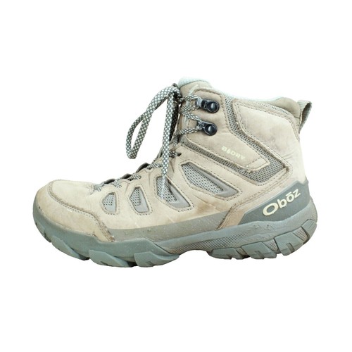 Scarpe Oboz Sypes Low Impermeabili Donna - Colore Gravel - Larghezza W (8 / 8.5) - Modello 76102