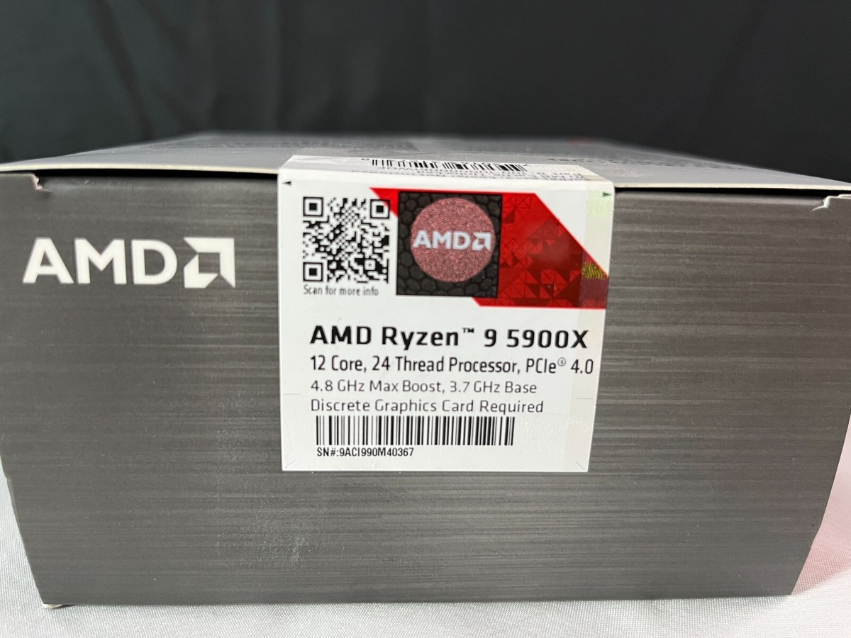 AMD Ryzen 9 5900X 5000シリーズ CPU (AM4) 【公式通販】