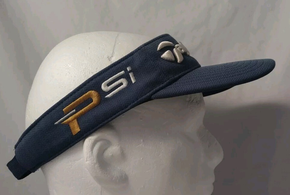 Taylormade Psi M1 Golf Visor Black White EUC