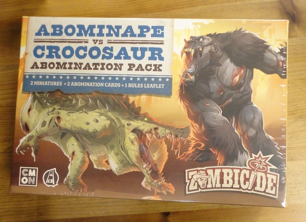 Zombicide: Undead Or Alive Abominape Vs Crocosaur Abomination Pack Kickstarter-image