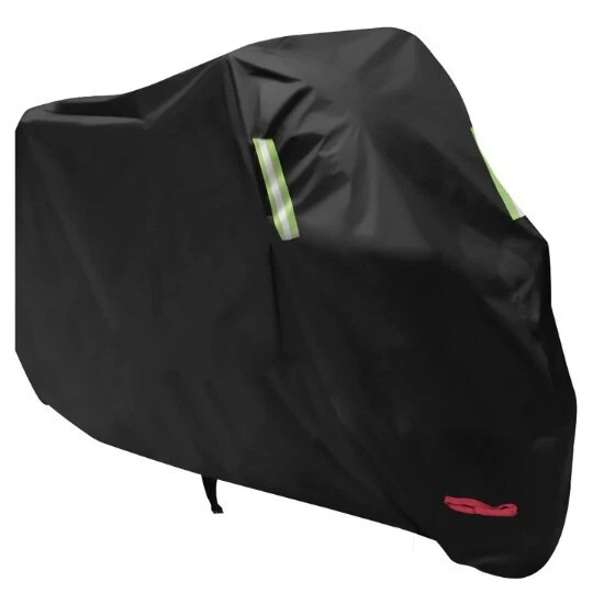 Cubierta de motocicleta 4XL impermeable resistente para invierno almacenamiento exterior nieve lluvia Foto 3 de 4