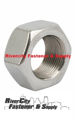 (1) M14-1.5 Metric FINE Thread Hex Nut Stainless Steel Din 934 14mm M14x1.5