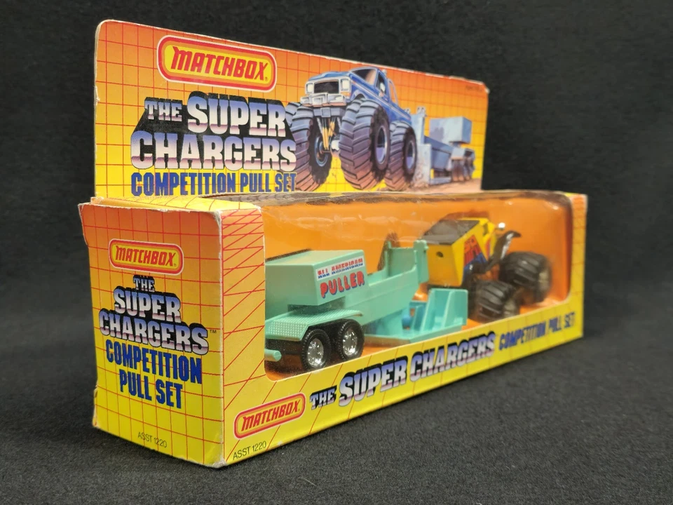 火柴盒超级充电器比赛拉手套装 - 全美国拉手 & 如此高 — 第 2/4 张图片