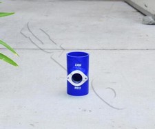 3 Inches Turbo Bov Blow Off Valve Type Rss Flange Silicone Coupler Hose Blue