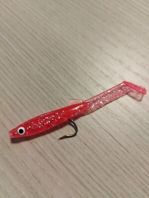 8 Esche Artificiali In Gomma Per Pesca | Raglou 7cm Per Spigola E Luccio - Foto 14