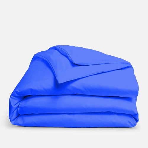 Gorgeous Duvet Collection 1000TC Egyptian Cotton Select Item Egyptian Blue Solid - Foto 3 di 20