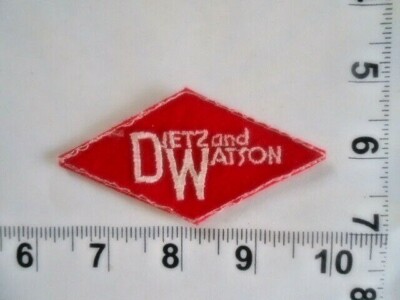 NEW Dietz And Watson Sausage Hot Dogs Ham Frank's Patch   free shipping
