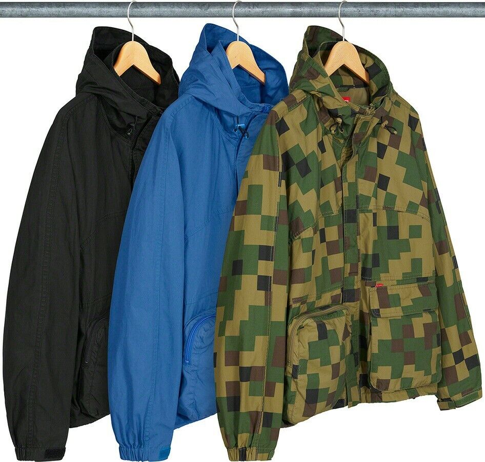 Supreme Technical Field Jacket Olive Digi Camo