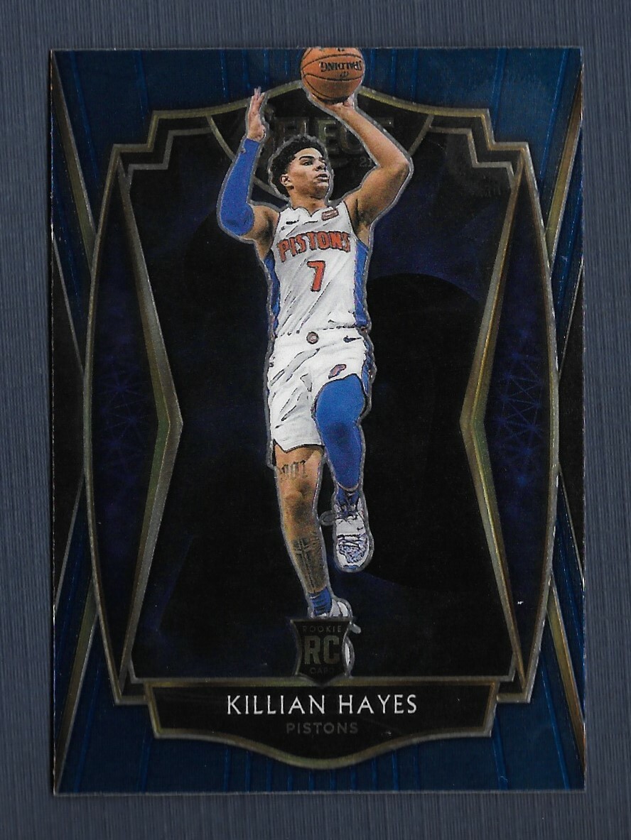 2020-21 Select "Premier Level" Killian Hayes (RC) #181 Detroit Pistons MINT