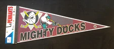 Anaheim Mighty Ducks VINTAGE NHL Hockey Full Size Memorabilia Pennant