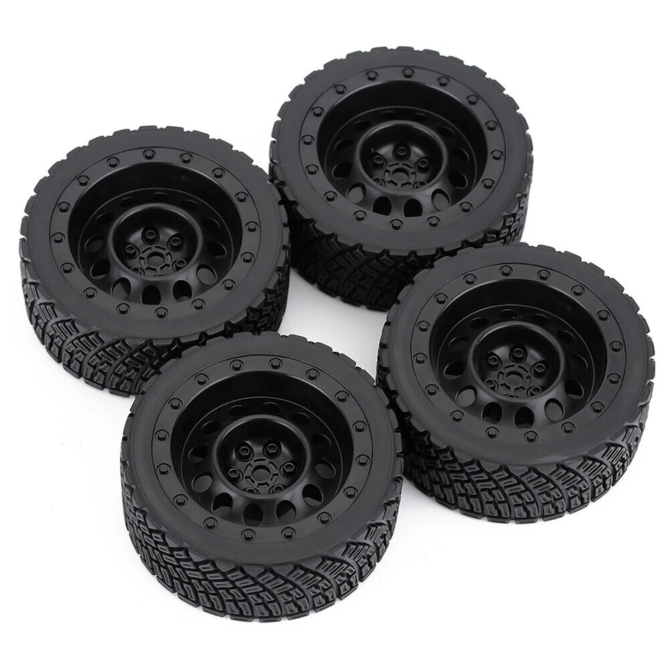 Austar 12mm Hex  RC Gummireifen Rad für 1/10 Rolly WLtoys 1/14 144001 Auto - Bild 3 von 4