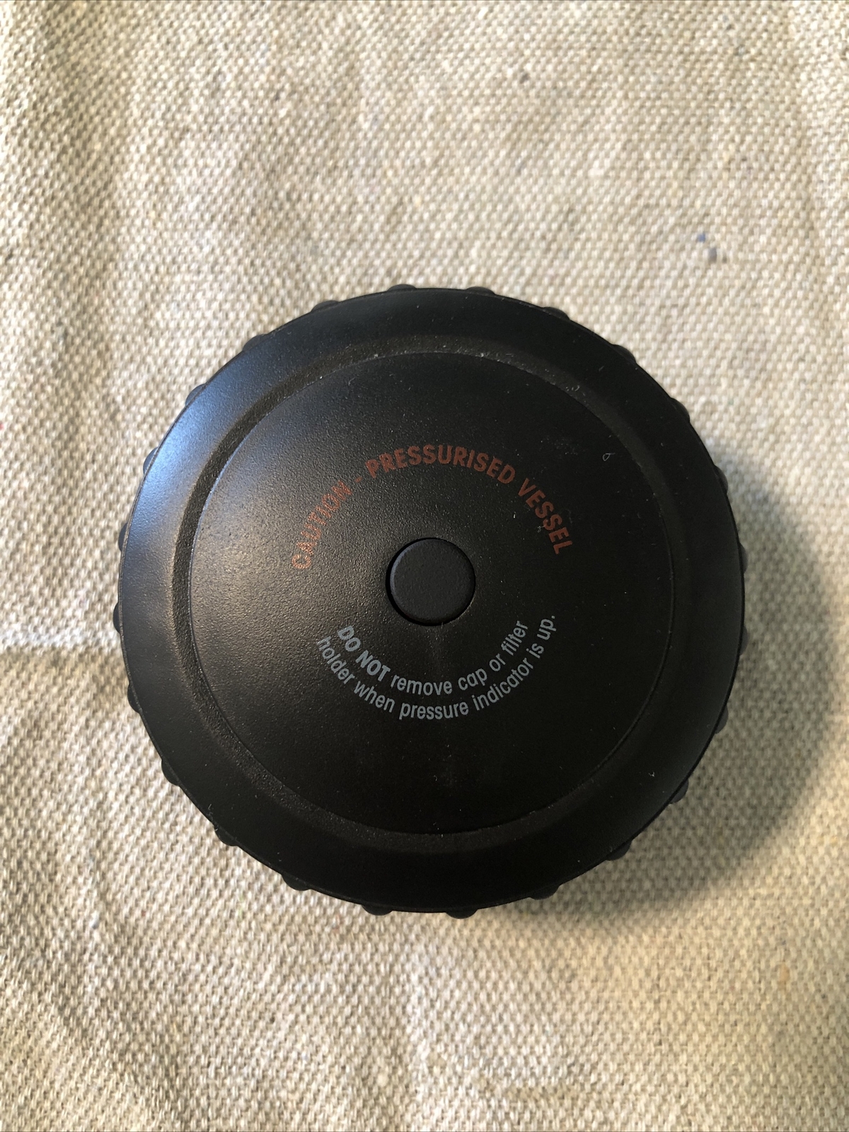 Model C15 Replacement Water Pressure Cap Only