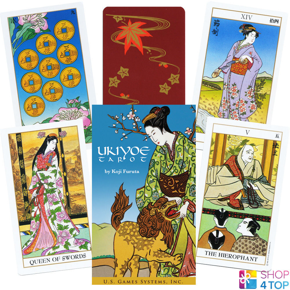 Thumbnail - Ukiyoe Tarot Karten Deck Stuart R. Kaplan Esoterisch Sagen Us Games