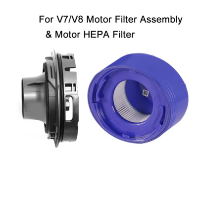 For Dyson V7 V8 Vacuum Filter Motor Rear Cover & Filter Replacemnet Parts new