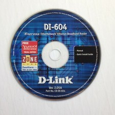 D-Link DI-604 Ethernet Broadband Router CD Manual ver 2.05A