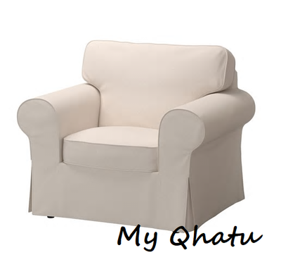 Ikea Ektorp Tullsta Chair Armchair Cover Slipcover Lofallet Beige New Sealed
